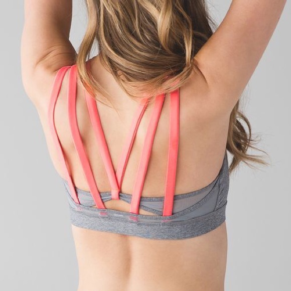 lululemon athletica Other - lululemon Energy Bra (Exhale) in Heathered Slate